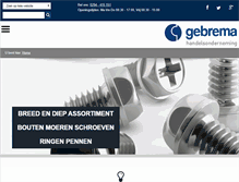 Tablet Screenshot of gebrema-weesp.nl